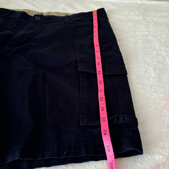 Docker's Men’s Flex Comfort Cargo Shorts size 36 Navy Blue - Picture 9 of 9